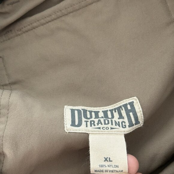 Duluth Trading Cargo Shorts Men’s XL Brown Beige Utility Work Heavy Fabric - Picture 9 of 13